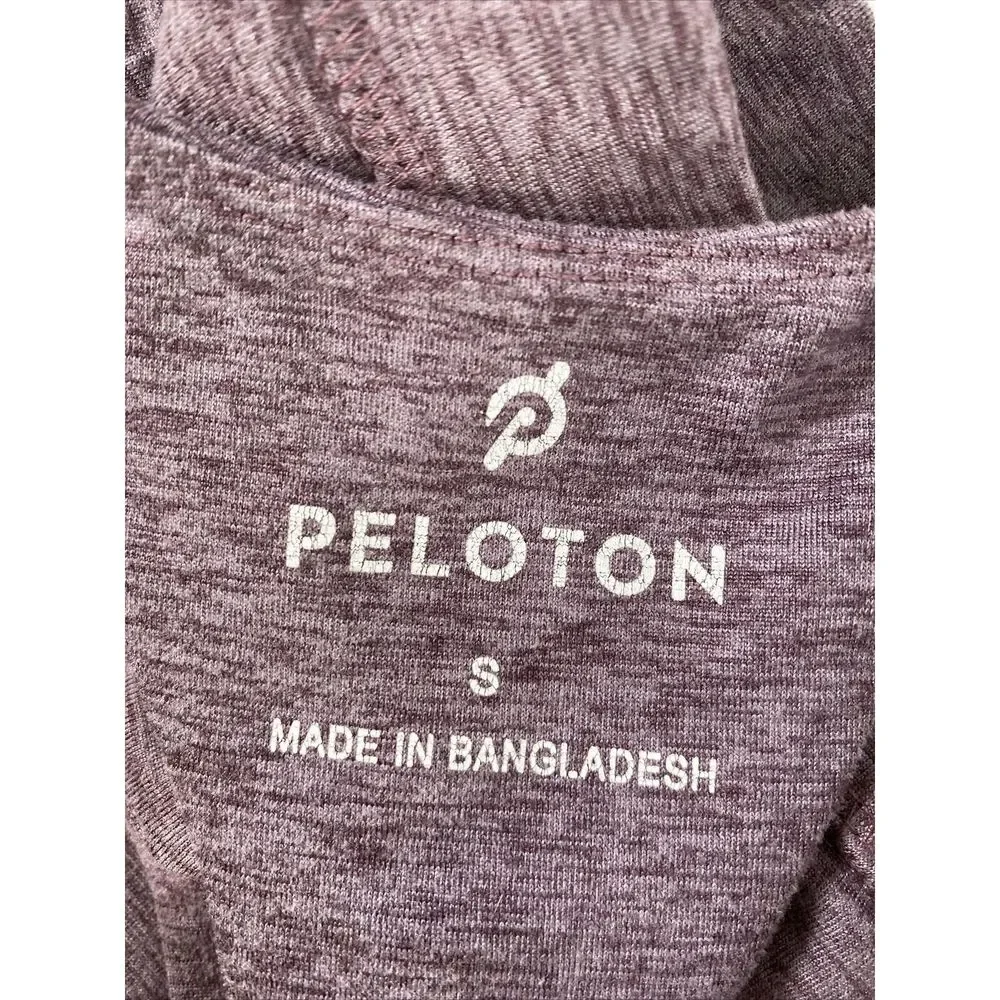 Peloton Women's Purple Athletic Strappy Back Sports Bra - S - Picture 3 of 4